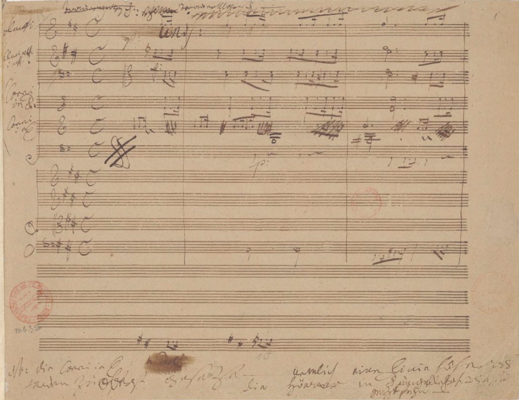 Trauermarsch aus Eleonore Prohaska WoO 96